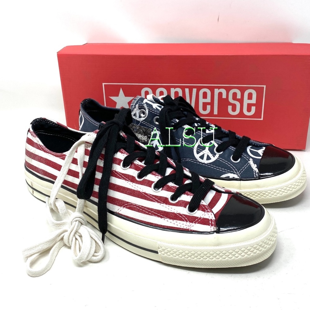 Converse Chuck 70 Peace Pri Low Canvas Shoes Men's Size 11.5 Sneakers 150838C - Picture 2 of 10